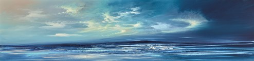 Burning Skies V by Philip Raskin - Original Painting on Board